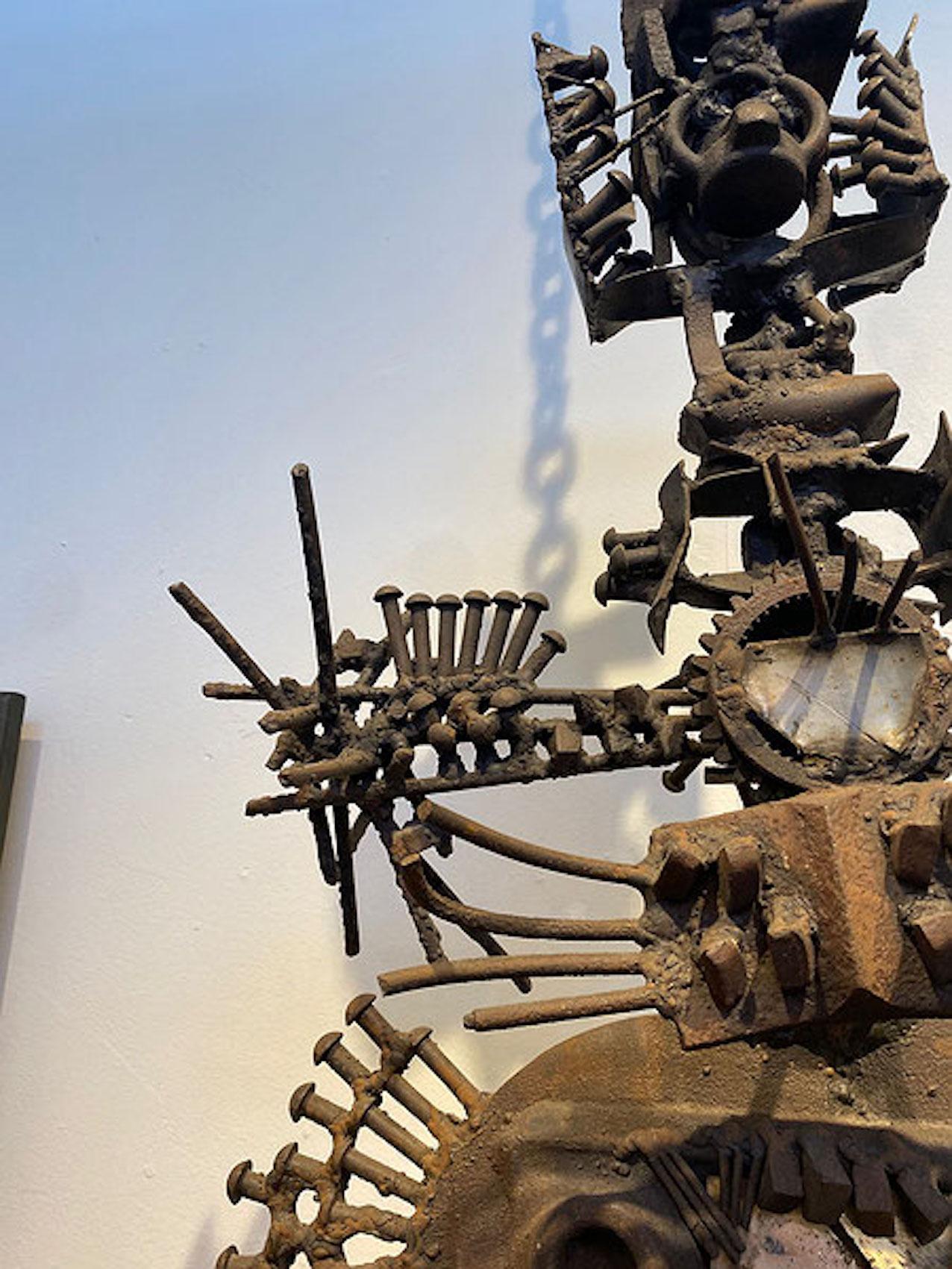 Scultura in ferro battuto e saldato di Frans De Boer Lichtveld in vendita 1