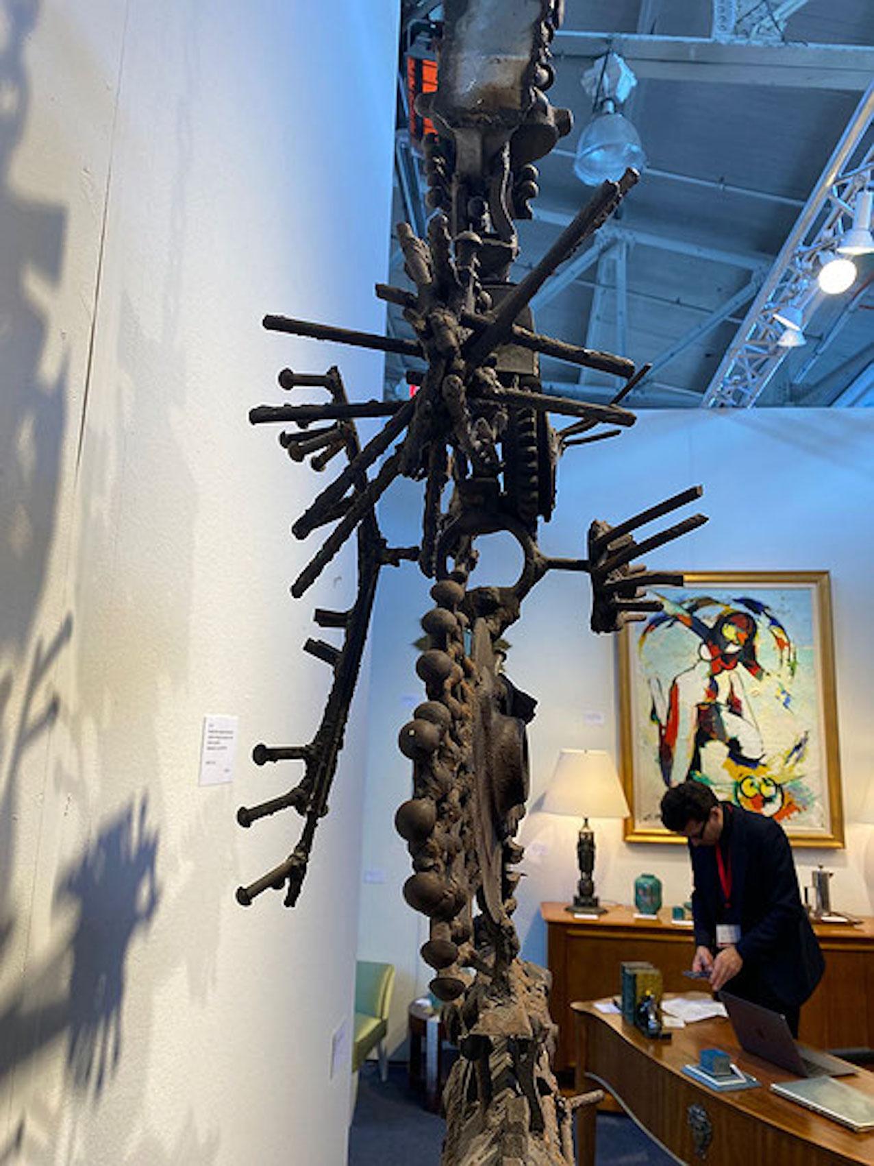 Scultura in ferro battuto e saldato di Frans De Boer Lichtveld in vendita 4