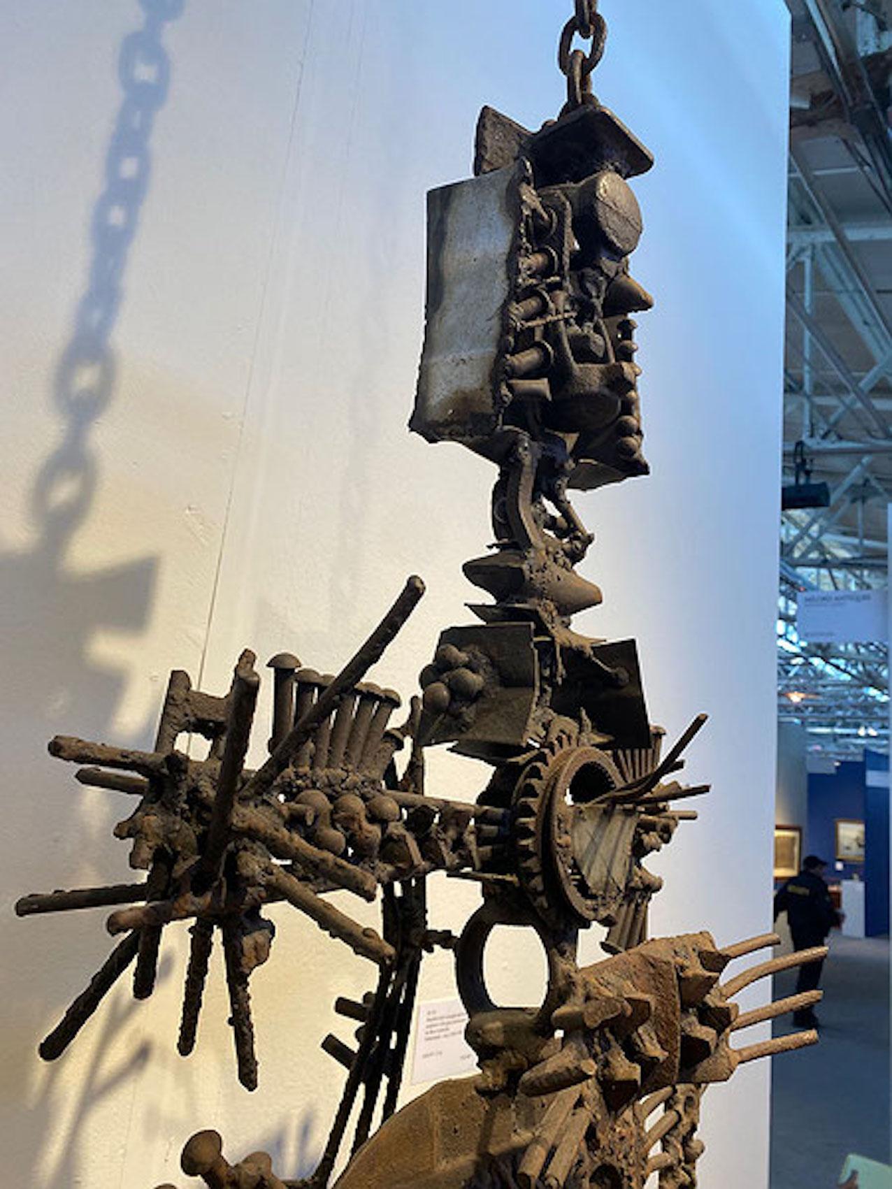 Scultura in ferro battuto e saldato di Frans De Boer Lichtveld in vendita 5