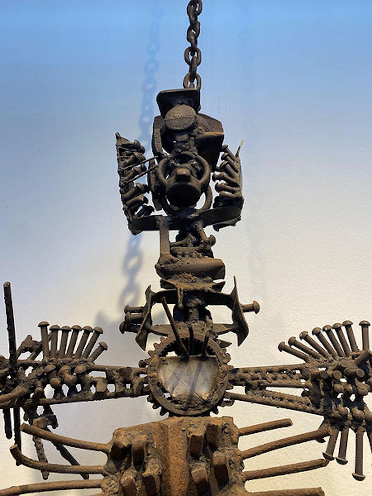 Ferro Scultura in ferro battuto e saldato di Frans De Boer Lichtveld in vendita
