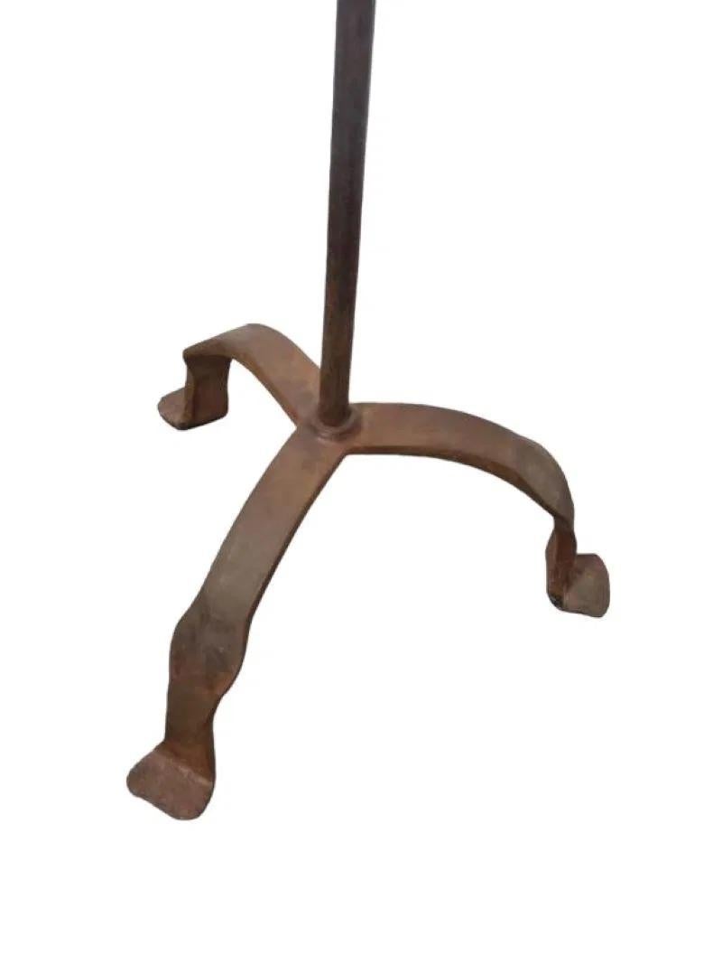 British Wrought Iron 16 Light Candle Holder Tree For Sale