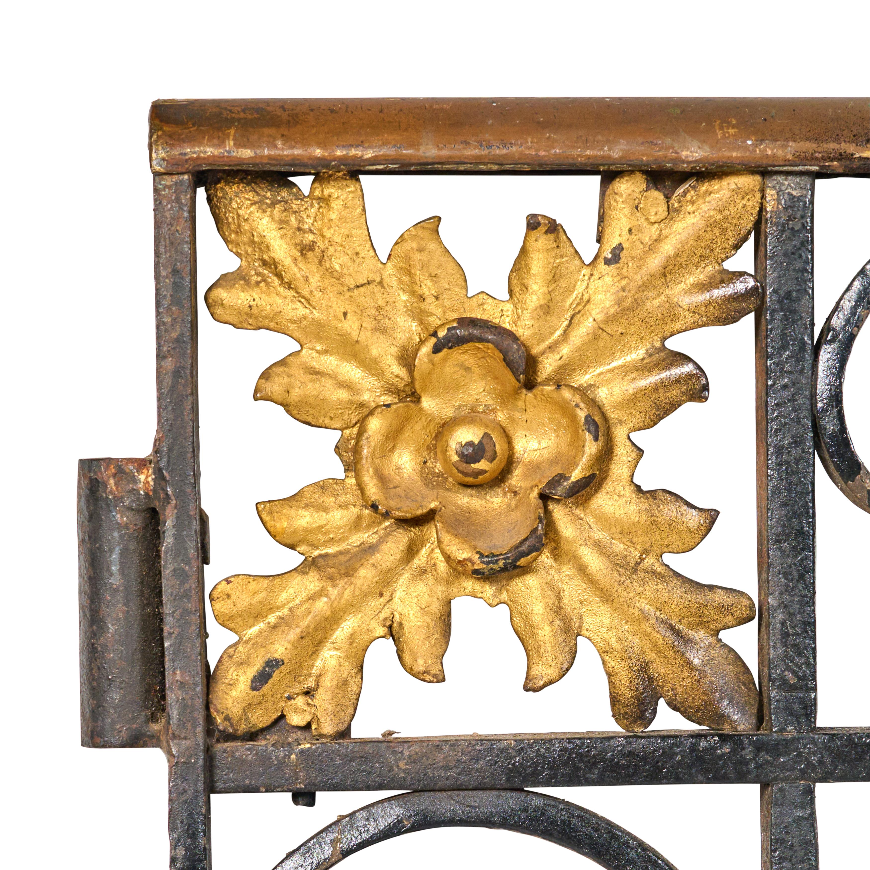 Italian Wrought Iron and Bronze Decorative Grills/Gates