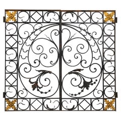 Wrought Iron and Bronze Decorative Grills/Gates