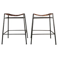 wrought iron stools -china -b2b -forum -blog -wikipedia -.cn -.gov -alibaba Wrought Iron and Leather Bar Stools