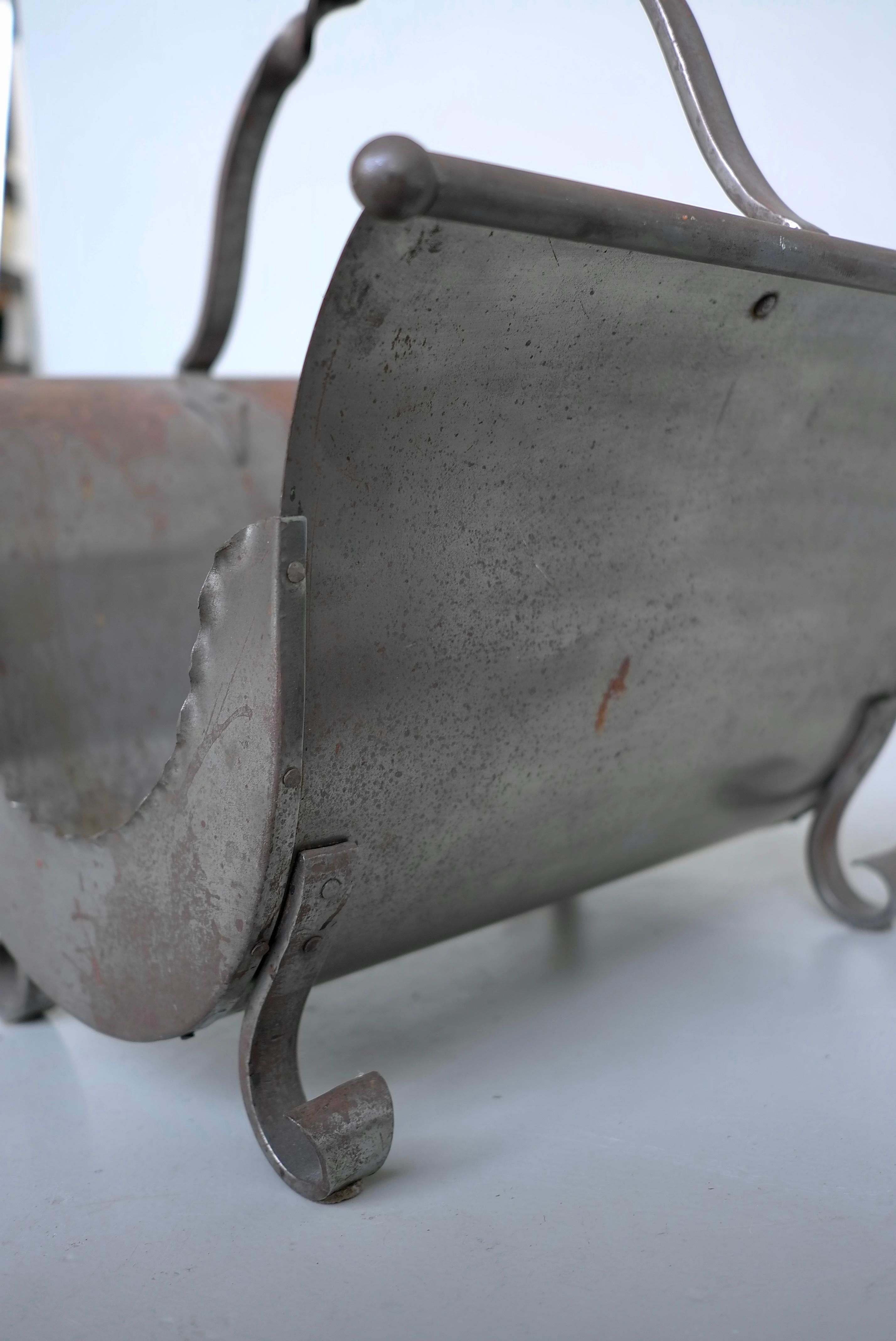 Milieu du XXe siècle Porte-bûches Art déco, France, années 1930 en vente