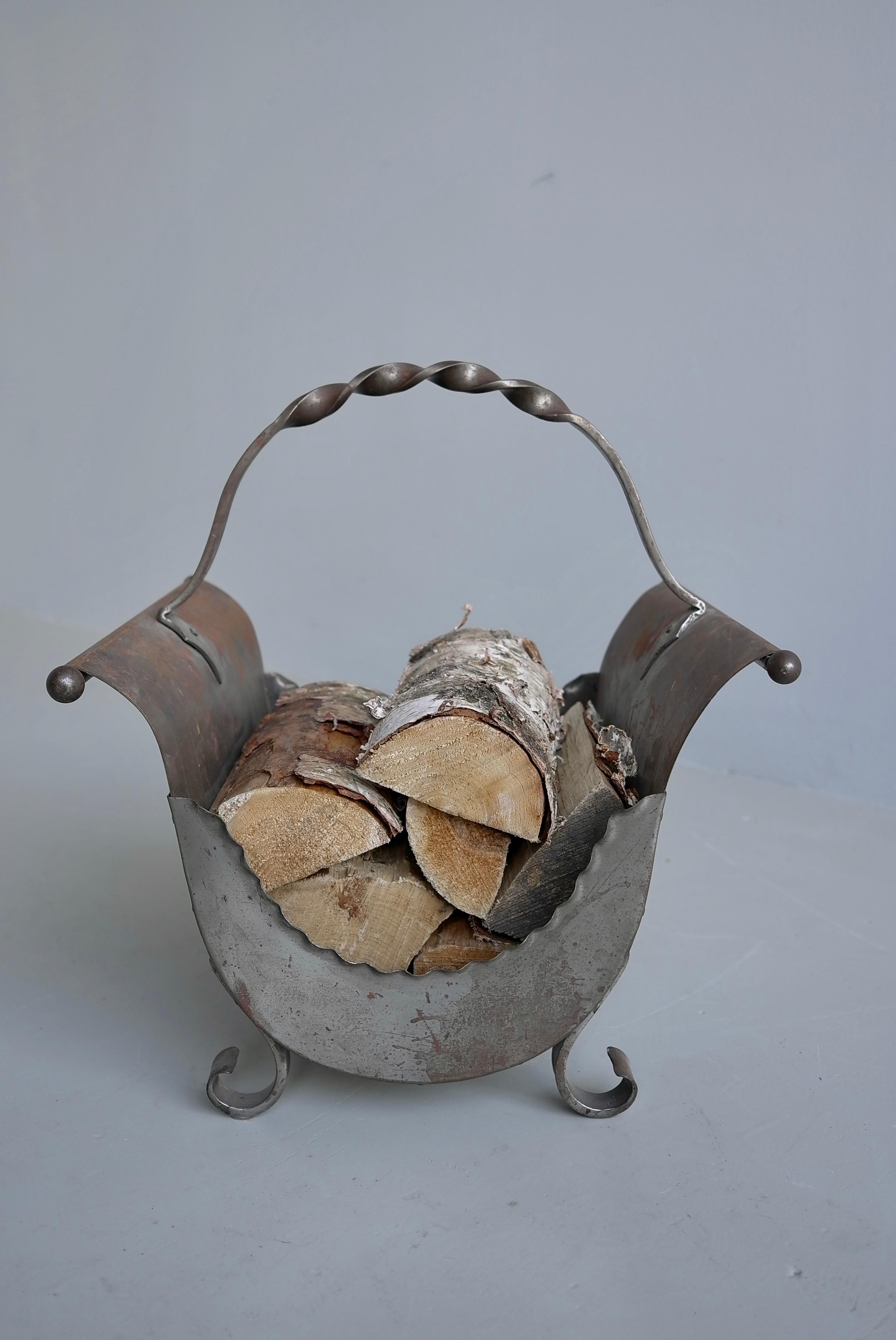 Porte-bûches Art déco, France, années 1930 en vente 1