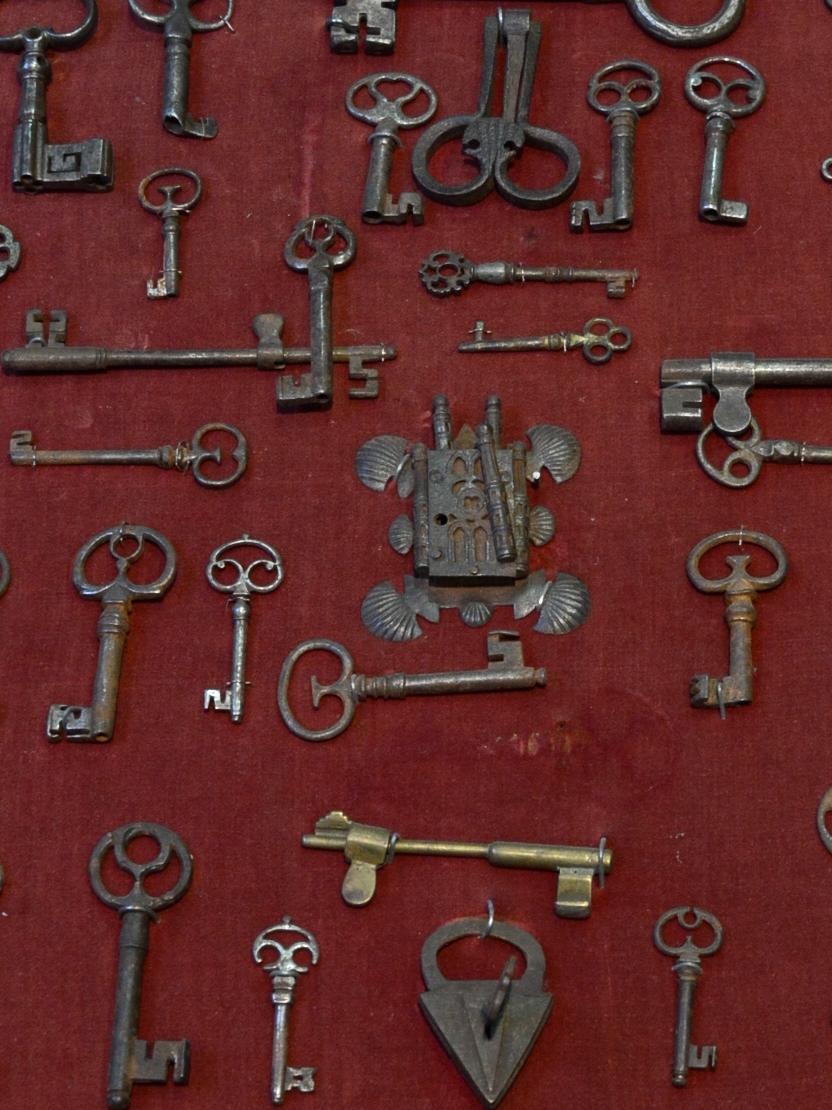 Other Wrought Iron Antique Keys, Locks and Ironwork, 15th-19th Century