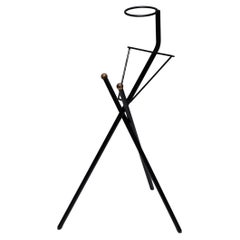 Wrought Iron Ashtray Stand, 1950s