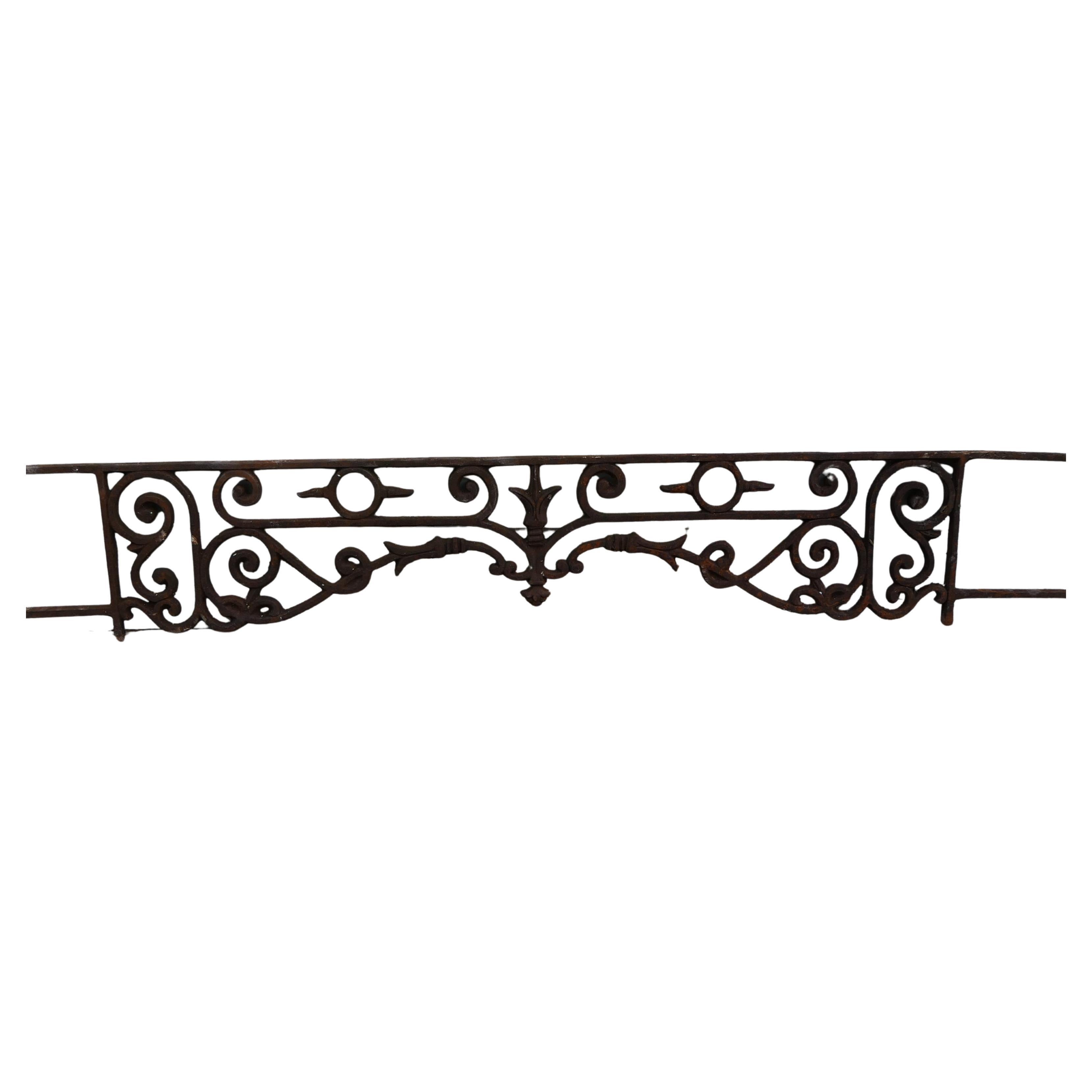 Schmiedeeiserne Balustrade