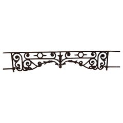 Balustrade en fer forgé