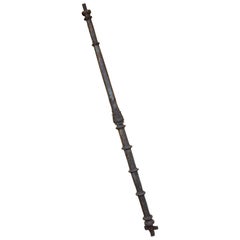 Antique Wrought Iron Banister, 17th Century