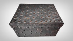 Wrought iron box with secret 18th century