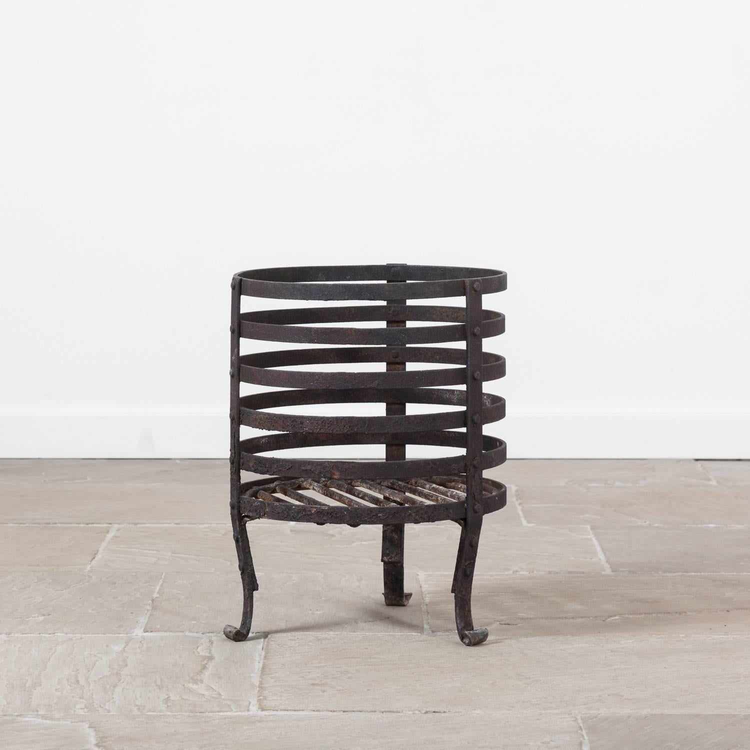 English Wrought Iron Brazier