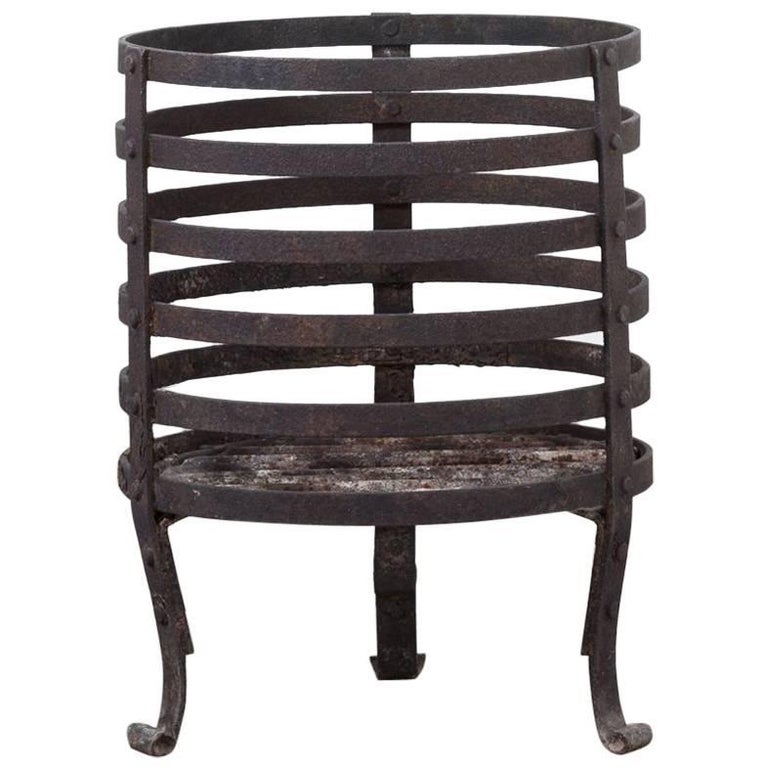 Wrought Iron Brazier at 1stDibs