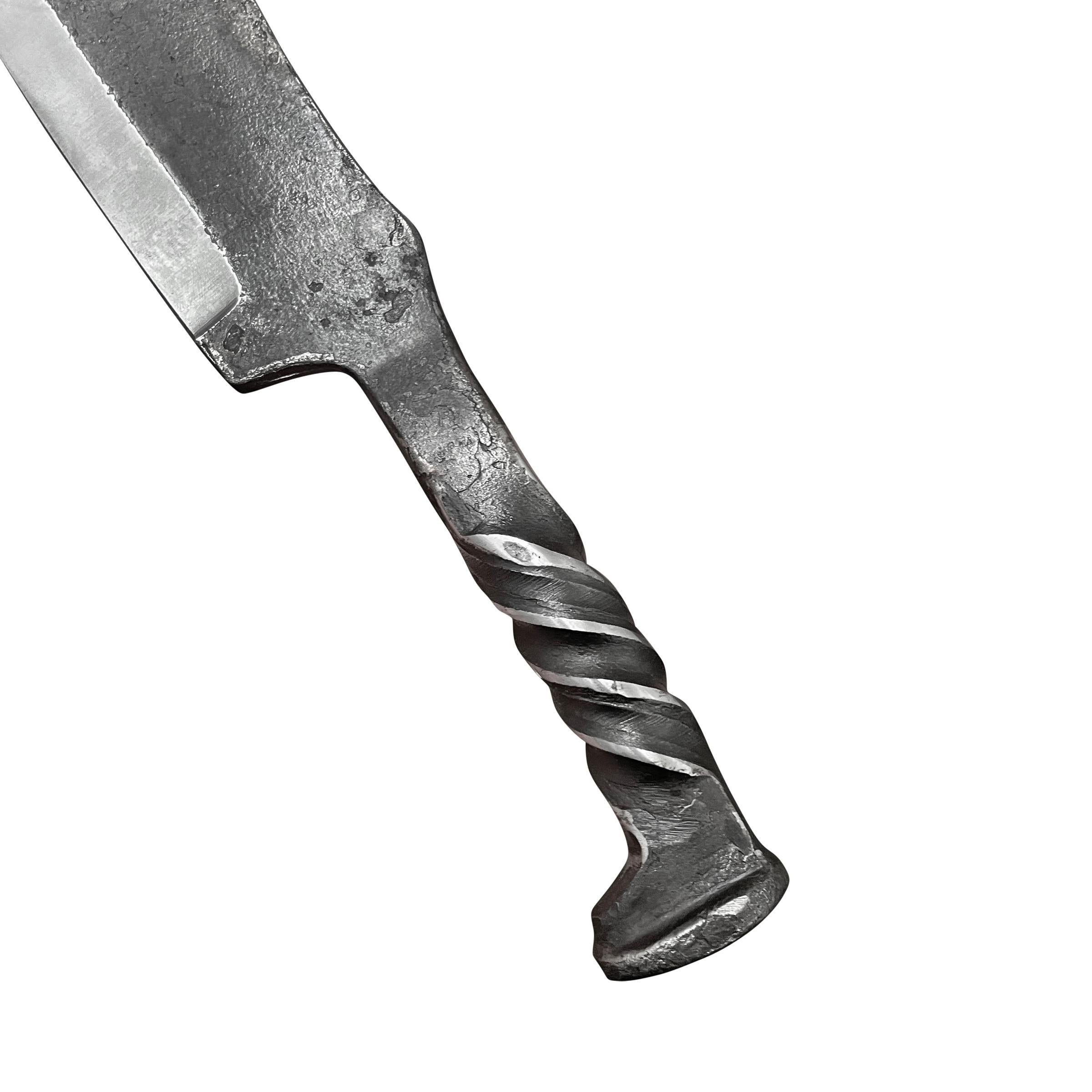 iron butcher knife