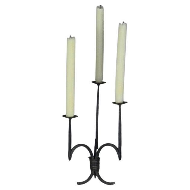 Wrought Iron Candelabra For Sale