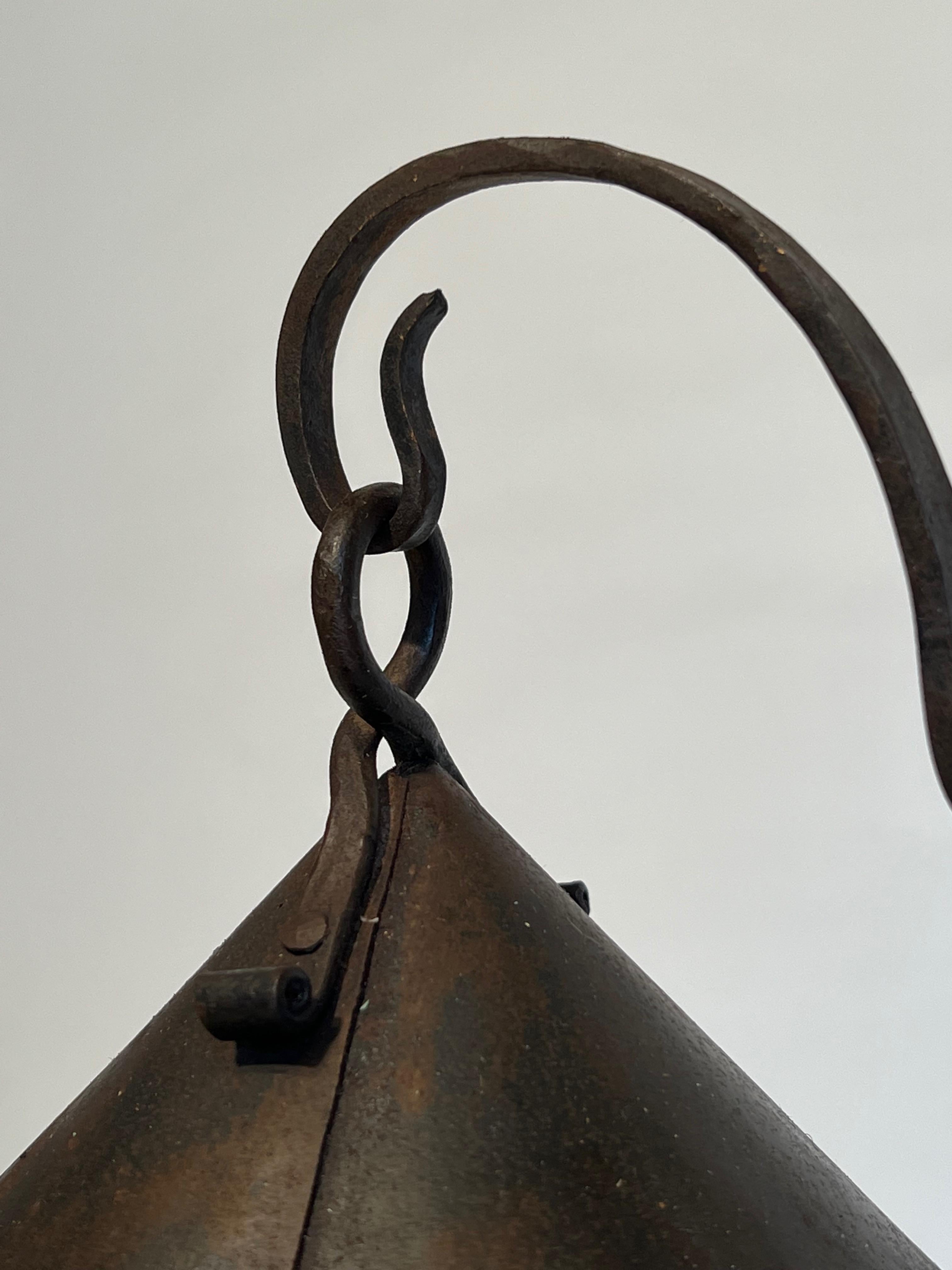 Chandelier en fer forgé avec 2 Lights en vente 1