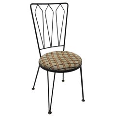 Wrought Iron Chair after McCobb