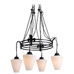 Wrought Iron Chandelier