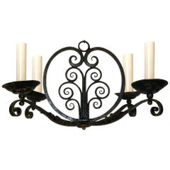 Wrought Iron Chandelier