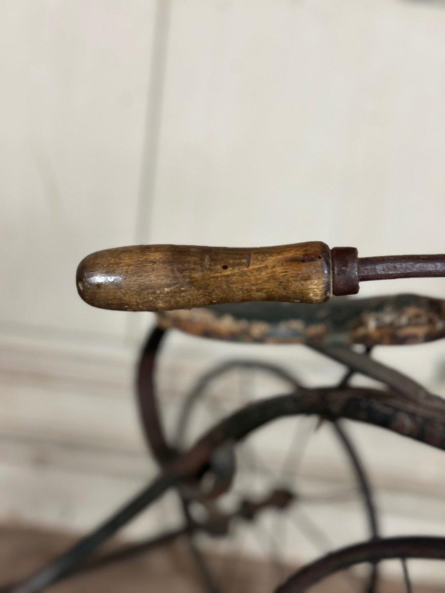 20th Century Wrought Iron Children's Tricycle, Circa 1900 For Sale