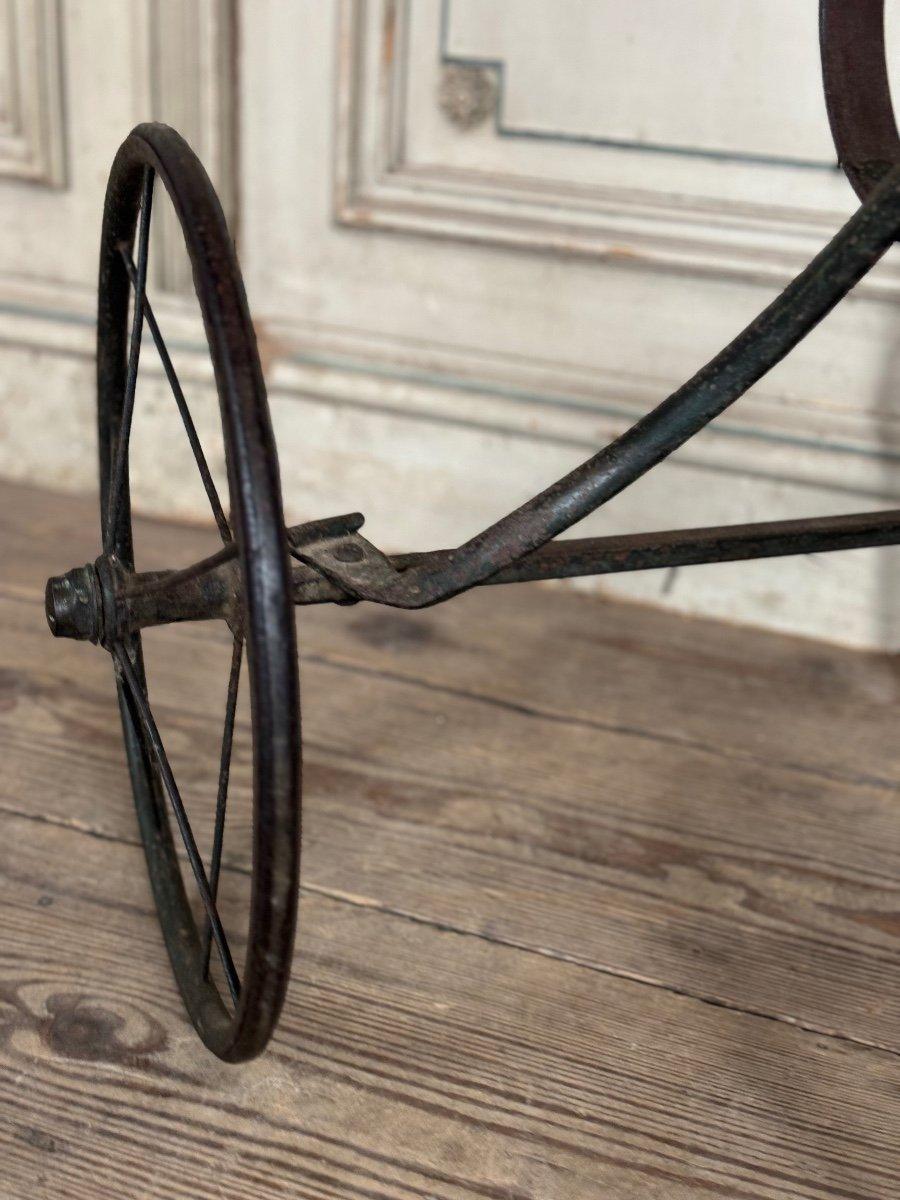 Wrought Iron Children's Tricycle, Circa 1900 For Sale 2