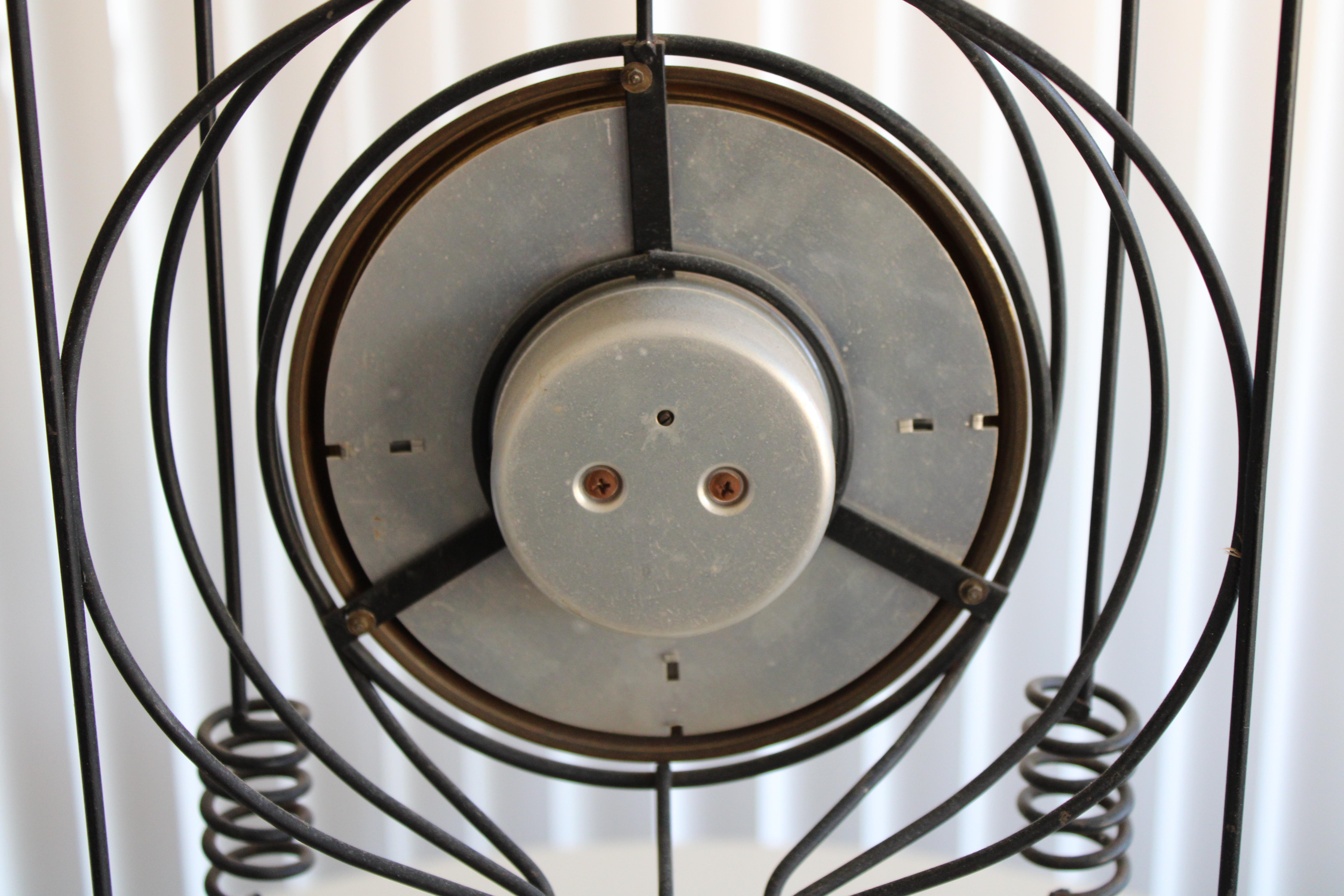 Wrought Iron Clock Barometer 1