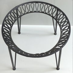 Wrought Iron Cocktail Table Base by Maurizio Tempestini for Salterini
