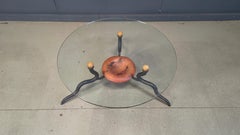 Wrought iron coffee table by DAB, 1970s - Netherlands