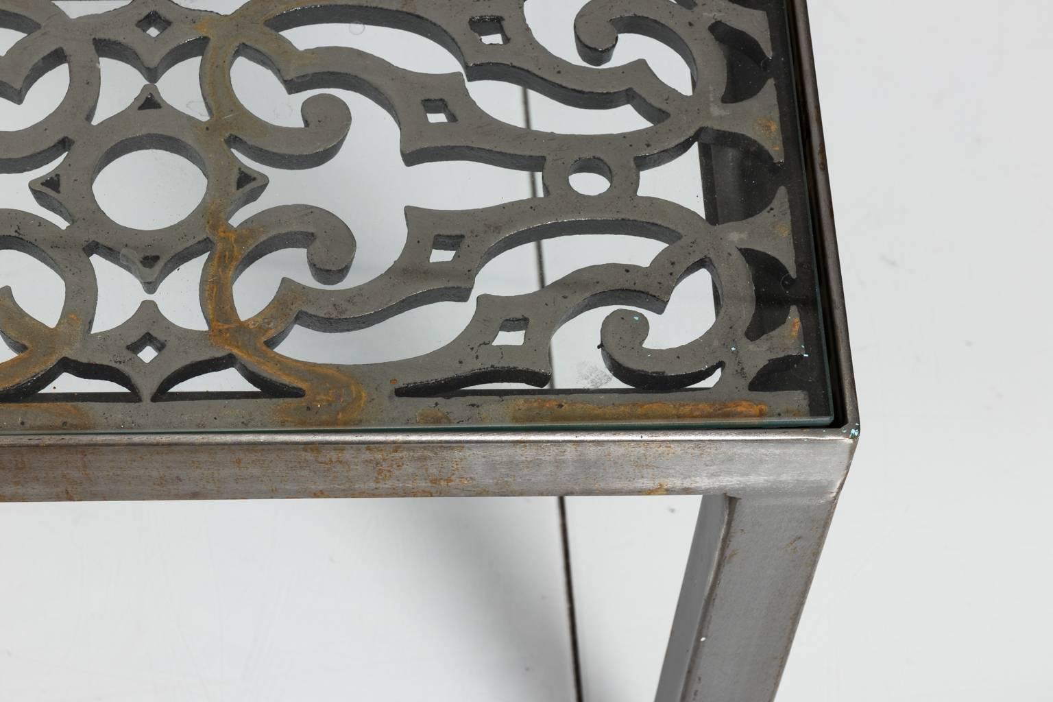 Wrought Iron Coffee Table For Sale 6