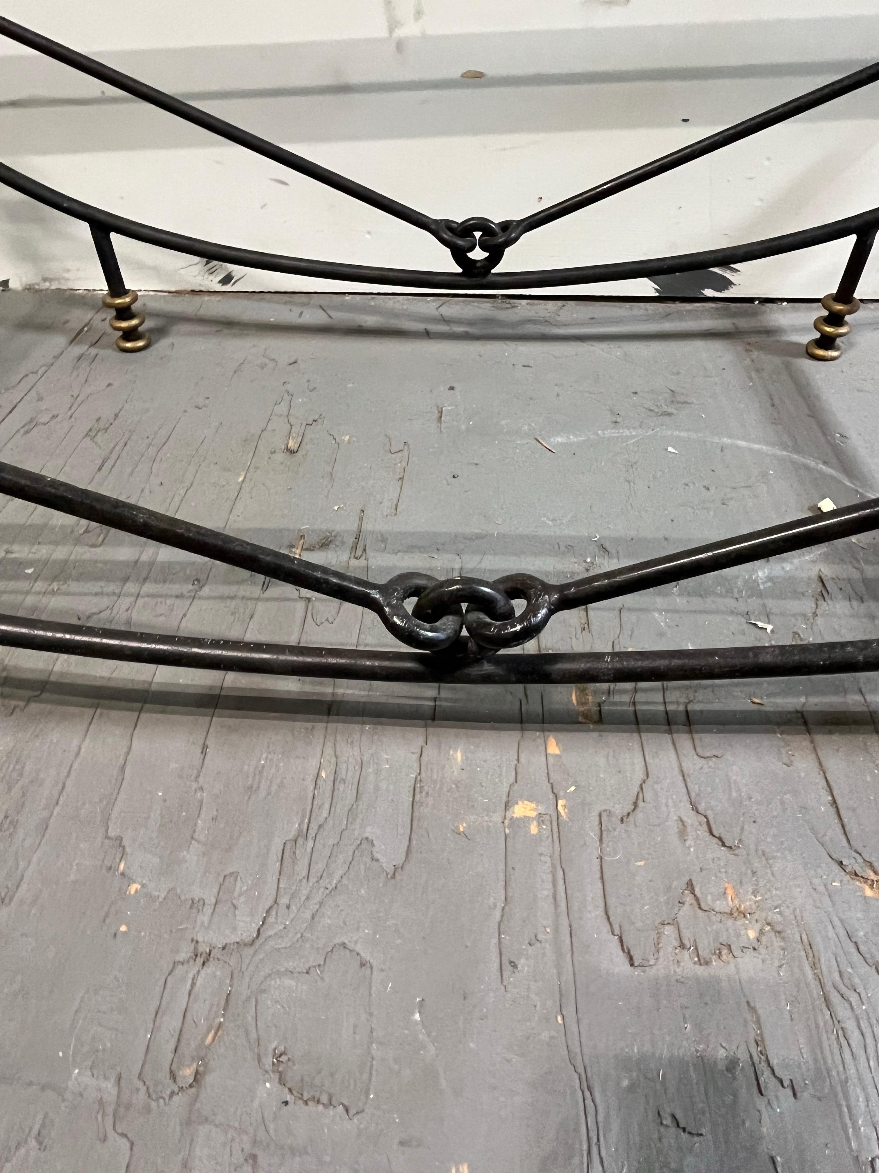 Table basse de style Giacometti Mexique Bon état - En vente à W Allenhurst, NJ