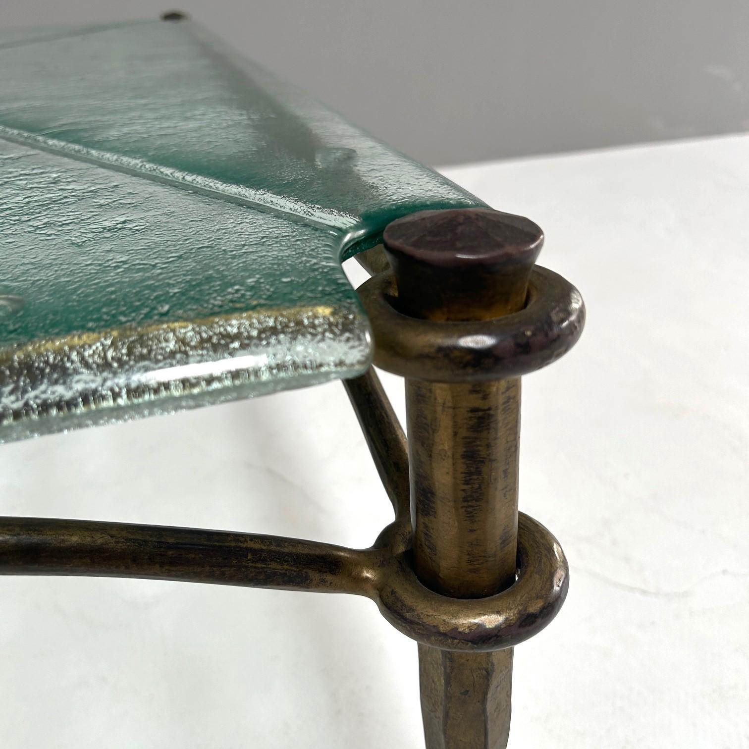 Wrought Iron Wrought iron coffee table in the style of Lothar Klute Coffee table in the style For Sale