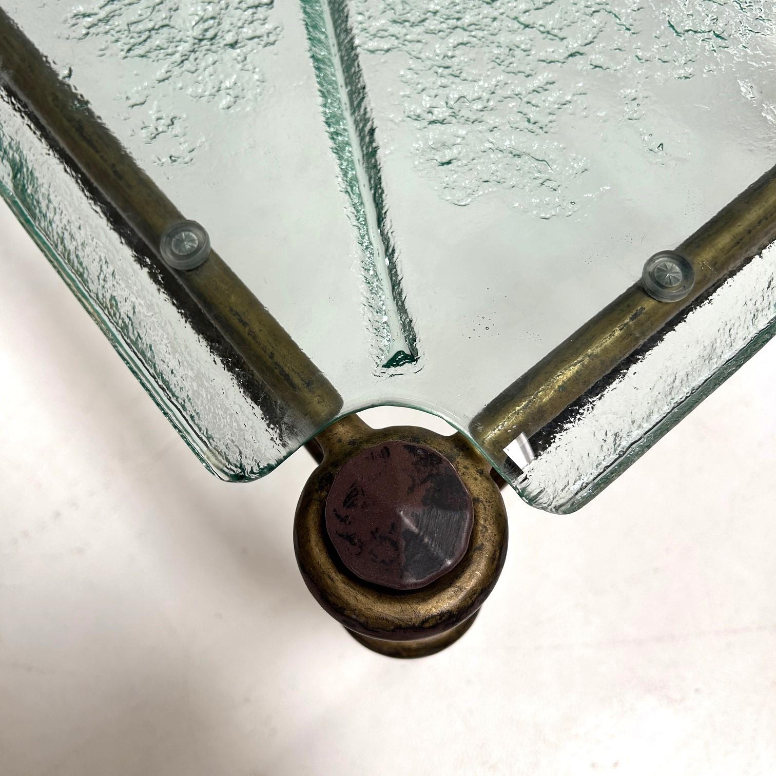 Wrought iron coffee table in the style of Lothar Klute Coffee table in the style For Sale 1