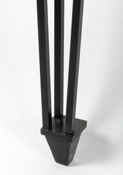 Wrought Iron Console in the Neo-Classical Taste, 20th Century.