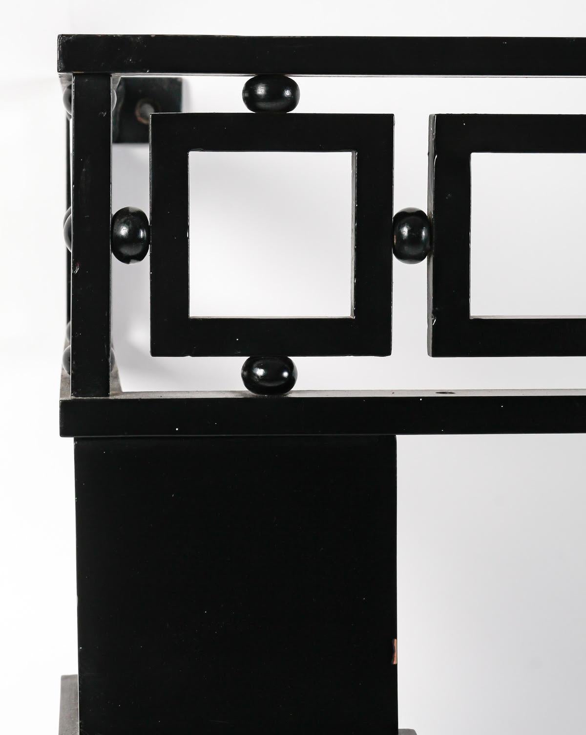 Néoclassique Console en fer forgé dans le goût néo-classique, 20e siècle. en vente