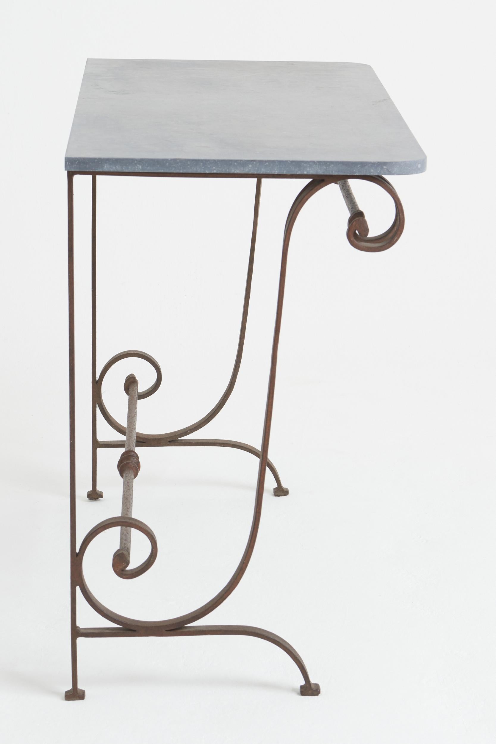 Wrought Iron Console Table In Good Condition In London, GB