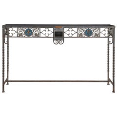 Wrought Iron Console Table