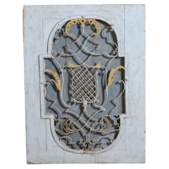 Wrought Iron Decorative Grill