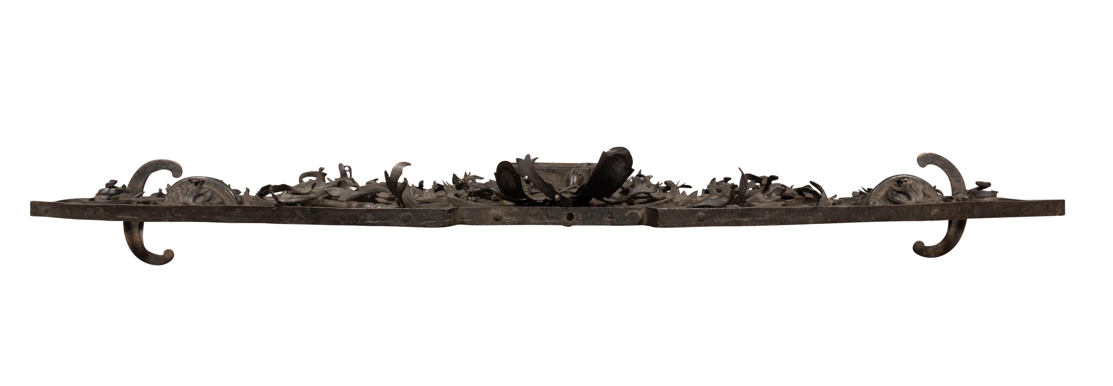 Wrought Iron Decorative Window Transom For Sale 1