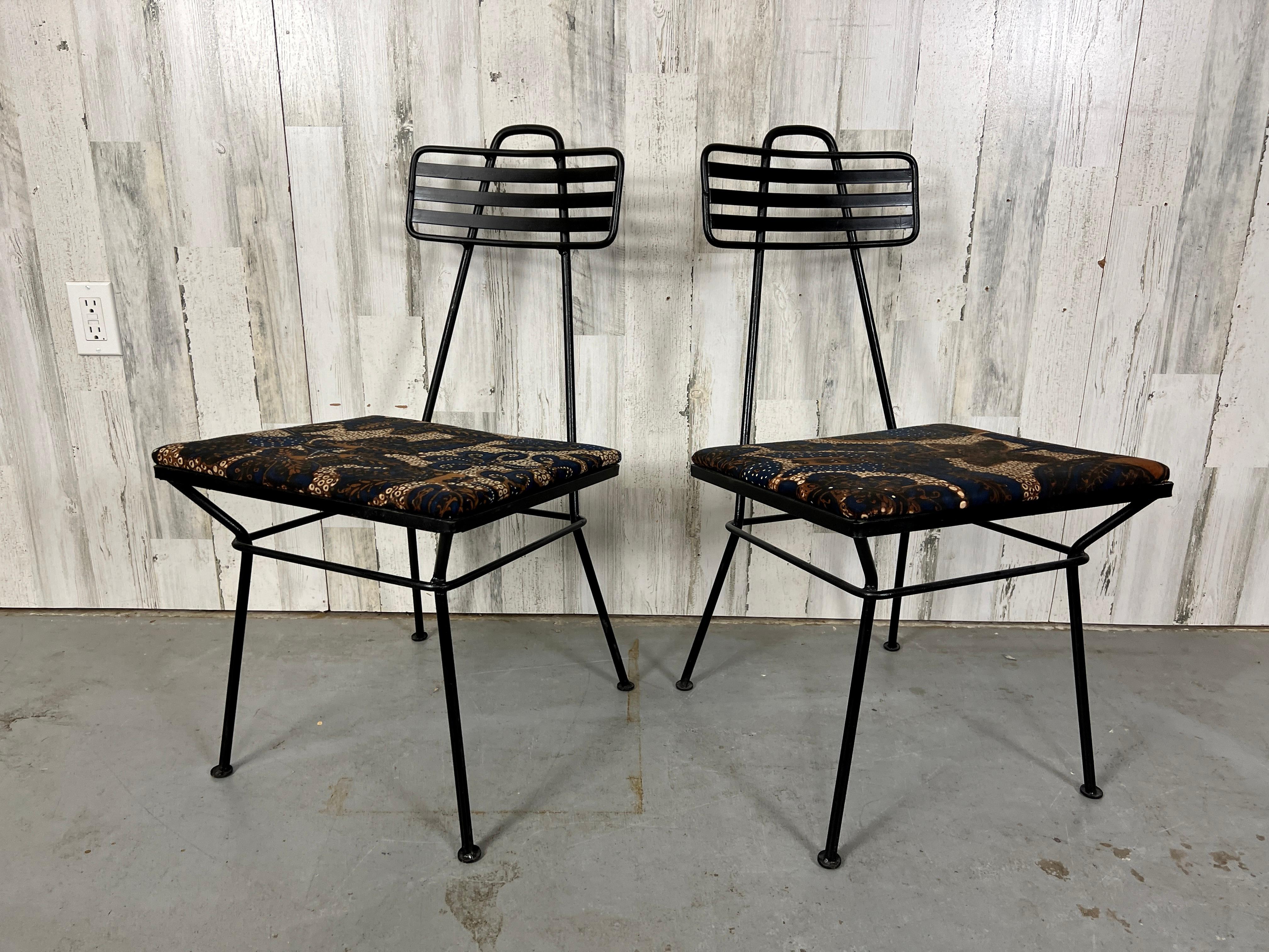 Wrought Iron Dining Chairs in the Style of Tony Paul For Sale 7