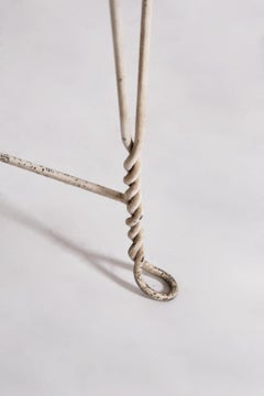 Wrought iron dining table, 1920s.