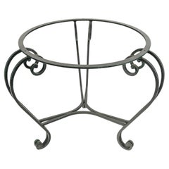 Base de table de salle à manger en fer forgé, 20e siècle.
