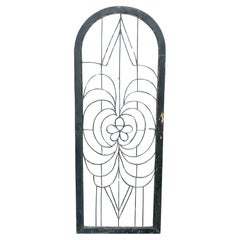 Wrought Iron Door Gate, 20th Century