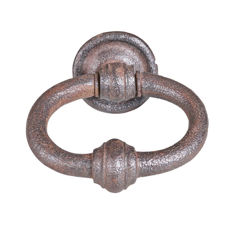Wrought Iron Door Knocker For Sale at 1stDibs