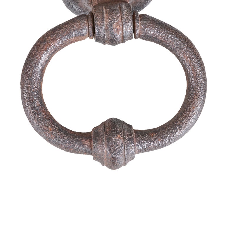 Wrought Iron Door Knocker For Sale at 1stDibs