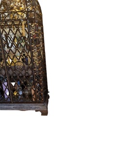 Wrought Iron Drinks Cabinet by Maitland Smith