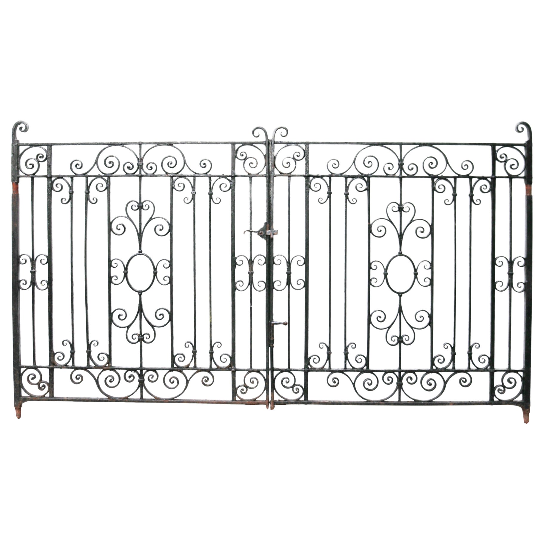 Wrought Iron Driveway Gates