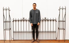 Wrought Iron Driveway Gates with Posts