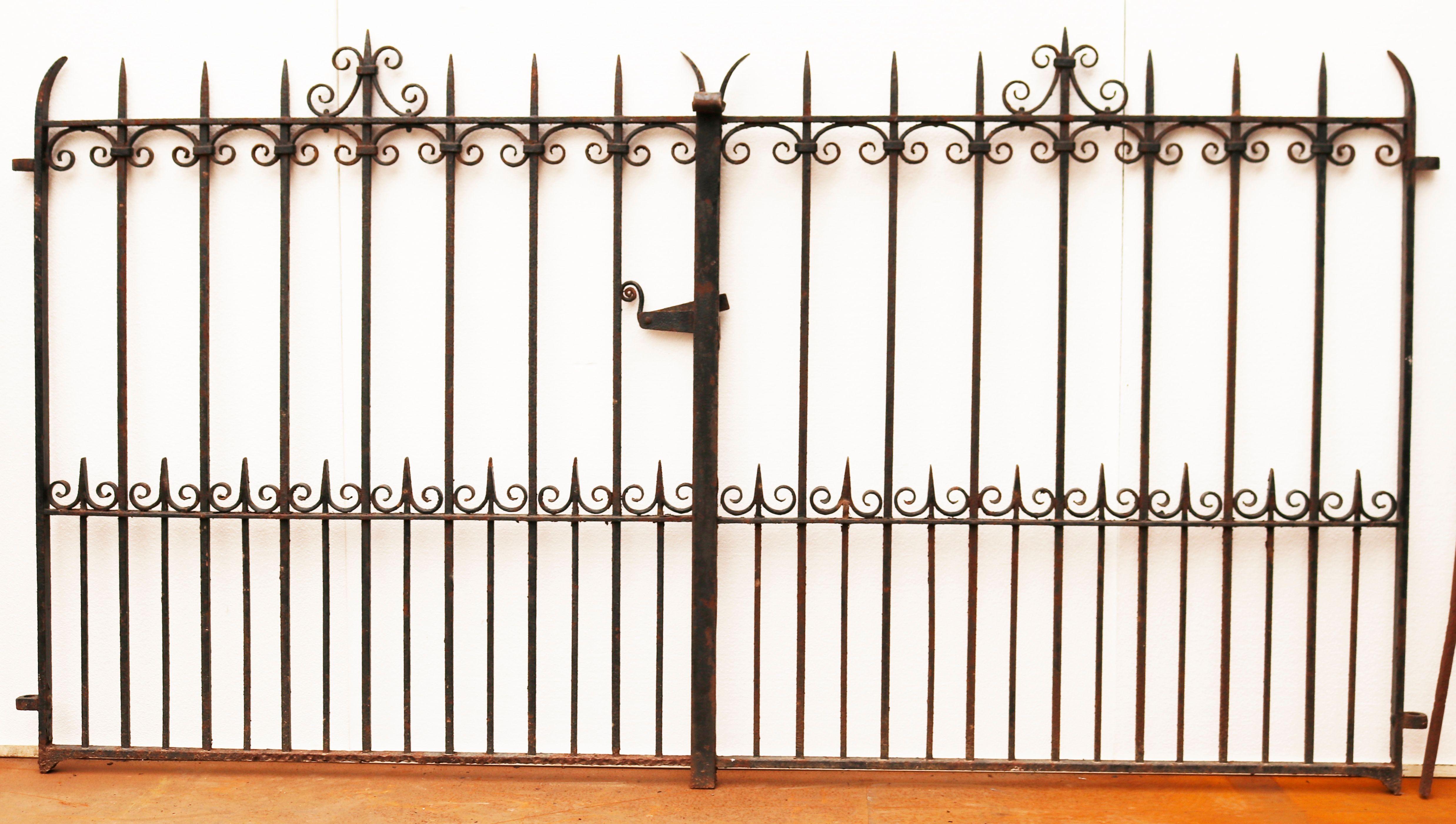 used wrought iron gates