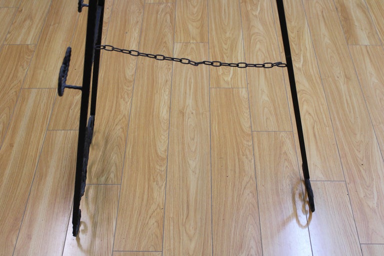 Wrought Iron Easel For Sale at 1stDibs